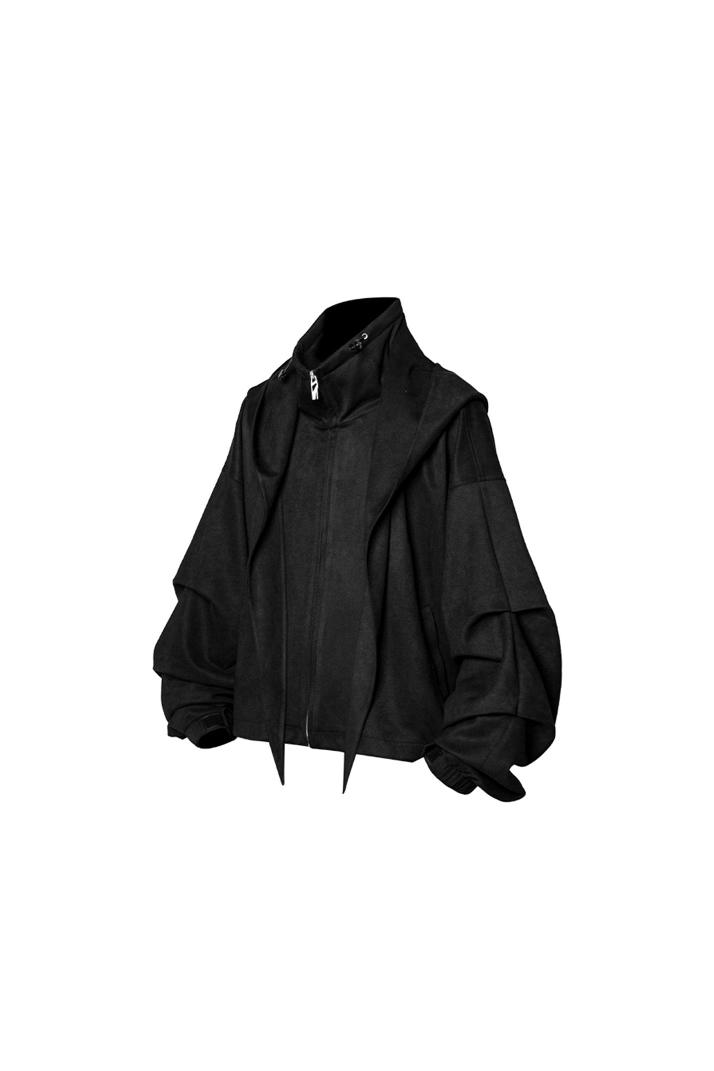 RELABEL丨Scimitar Cuffs Cropped suede jacket - PSYLOS 1, RELABEL丨Scimitar Cuffs Cropped suede jacket, Jacket, RELABEL, PSYLOS 1
